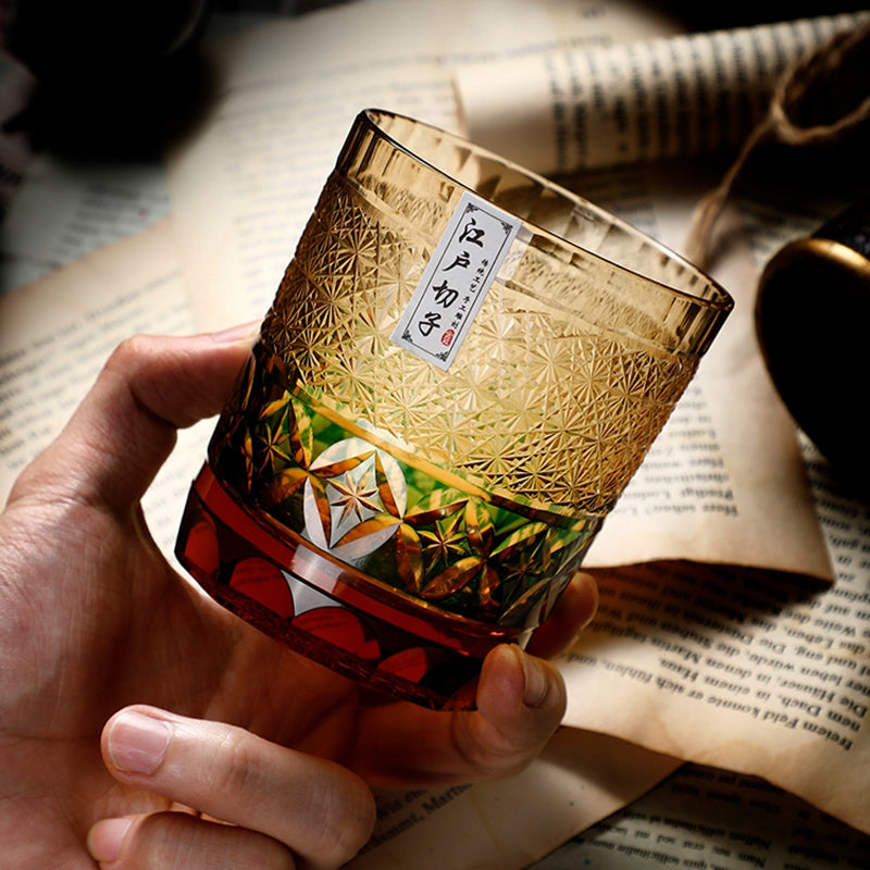 Verre Ancien Coloré
