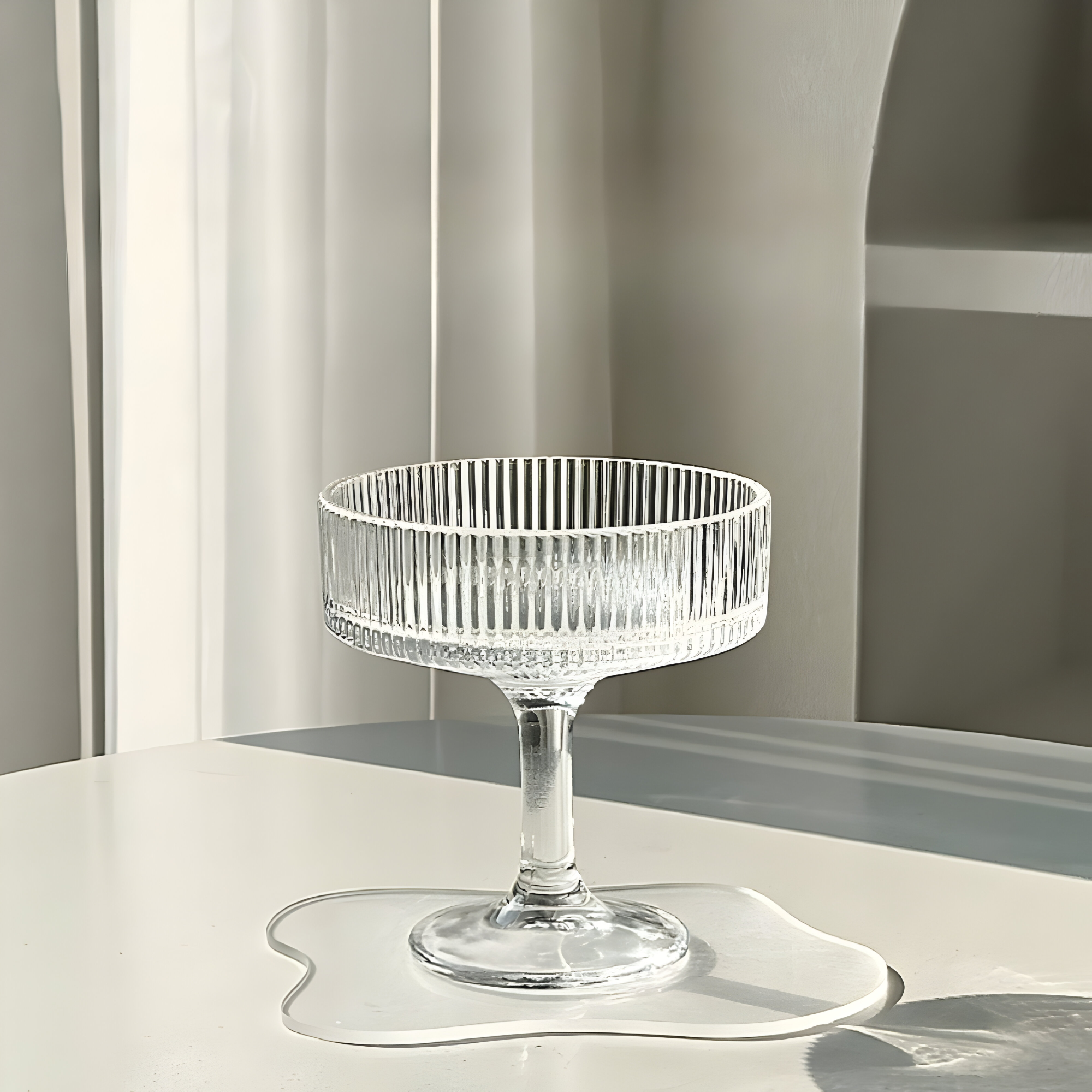 Verre Cocktail Coupe Plate