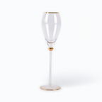 Verre Tulipe Champagne Décoré
