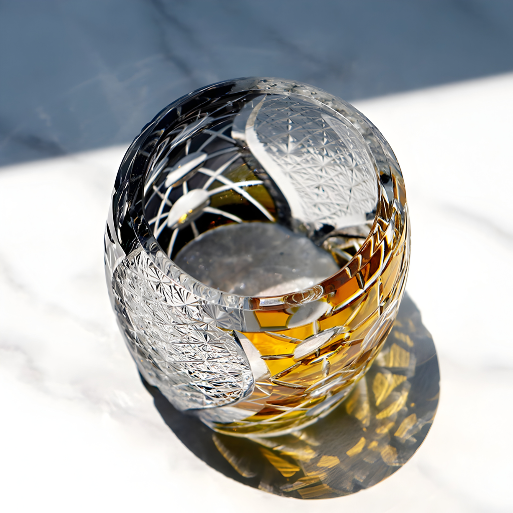 Verre Whisky Ambre