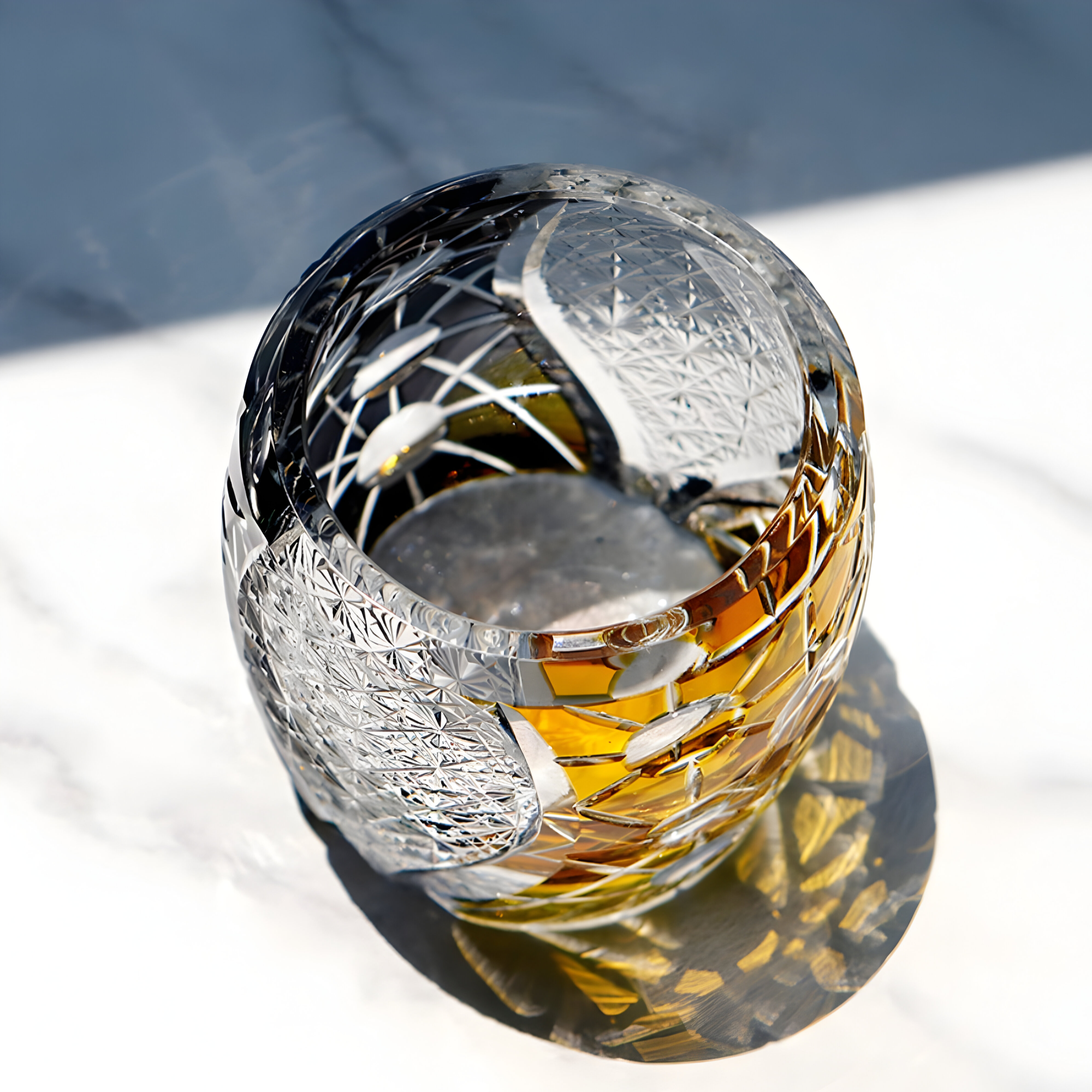 Verre Whisky Ambre