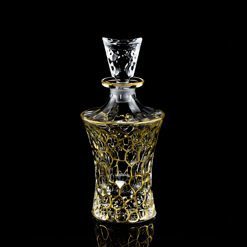 Vestige d'aureus - Belle Carafe à Whisky Gravée 