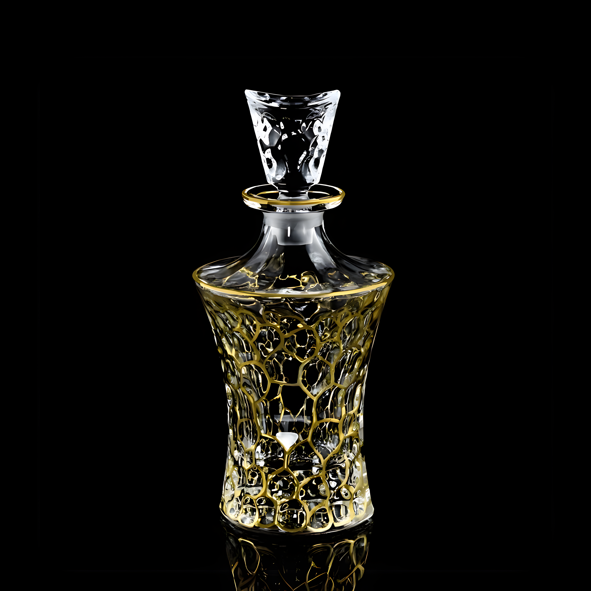 Vestige d'aureus - Belle Carafe à Whisky Gravée 